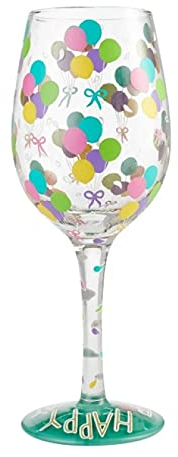 NYSJLONG Red Wine Glass Limited Wine Glasses Artificial Hand Painted Santa Claus Unicorn Cup Painted Glass Crystal Wine Glass Goblet