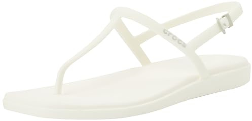 Crocs Miami Thong Flip, Infradito Donna, Chalk, 38/39 EU