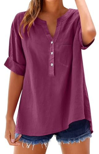 Rebajas Hogar Camisetas Mujer Hippies Blusas Blancas Largas Blusa Larga Verano Tirantes De Espalda Afuera Camiseta Ganchillo Ropa Algodon Manga Botones Naranja Blanca Esqueleto