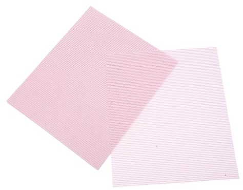 Veemoon 50 Pièces Papier Sulfurisé Antiadhésif à Rayures pour Cuisson Feuilles Absorbantes Huile pour Pâtisseries Alimentaire et Friteuse à Air