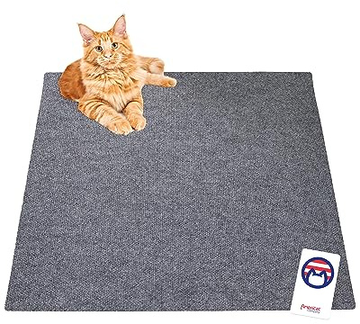 Cat Litter Mat by Americat – 36 x 28 Inches Machine Washable for Easy Clean, Waterproof & Made in USA – X Large Mat Traps Litter Around Cat Litter Box & Protects Floors