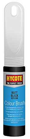 Hycote Automotive Paint Primers Preparation 12.5ml Touch Up Pencil Pen Brush Automotive DIY Vehicle Car Paint (Matt Black)