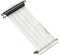 LINKUP - Ultra PCIe 4.0 X16 Riser-Kabel [RTX4090 RX6950XT x570 B550 Z690 Getestet] Geschirmte Vertikale Gaming-PCI-Express-Gen4-Montage┃Dual Reverse-Anschlüsse (20cm) Entwickelt für ITX┃Weiß
