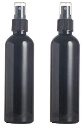 Chiusuet 2 flaconi spray da 200 ml con coperchio portatili piccoli cosmetici per profumo liquido atomizzatore bottiglie da viaggio ricaricabili contenitori