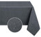 Romanstile Wachstuchtischdecke 240x140 cm Tischdecke Outdoor Wetterfest Abwaschbar PVC 100% Wasserdicht Leinenoptik Tischtuch Garten Tischdecken geeignet für Party Camping Picnics Herbst,Dunkelgrau