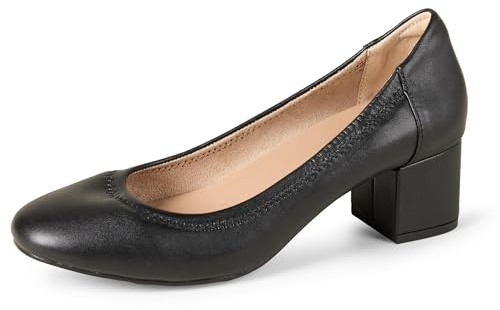 Amazon Essentials Ballerine da Danza Classica Donna, Nero, 39 EU