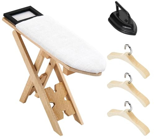 Miniature Iron with Ironing Board