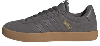 adidas Homme VL Court 3.0 Shoes, Charcoal/Charcoal/Gold Met., 41 1/3 EU