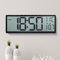 Maxstar Grande Horloge Murale numérique de 15 Grand écran LCD avec Chiffres géants, Fonctionne sur Piles, Auto DST, température, Date, horloges murales pour Personnes âgées pour Salon, Cuisine