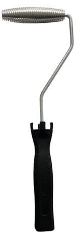 F Fityle Rodillo laminador de fibra de vidrio, cabezal de aluminio profesional para bañeras, duchas, barcos y reparación de resina compuesta, 100 Cm X 1.5 Cm