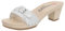 Berkemann Damen Peggy Pantoletten, Silber (Silber/Glitter 021), 40 EU