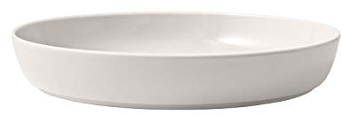Villeroy & Boch - Iconic Flat Dish, Elegant Dish for Fruit and Small Sides, Premium Porcelain, Dishwasher Safe, White