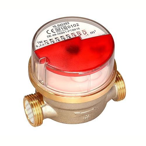 Meibes ETW-EAX - Contatore d'acqua Modularis per acqua fredda, 3/4 pollici, 80 mm, grezzo