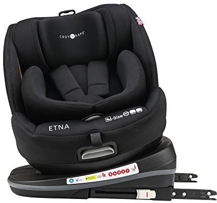 Cozy N Safe Etna 360 Spin i-Size 40-150cm Baby, Toddler, Child Car Seat, (0-36kg, 0 to 12 Years Old) Extended Rear Facing, Isofix
