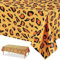 137 x 274cm Leoparddruck Tischdecke Dschungel-Safari-Tier Tischdecke Plastik Wasserdicht Leoparddruck Tisch Cover für Kinder und Erwachsene Geburtstagsfeier Dschungel-Safari-Motto-Partyzubehör