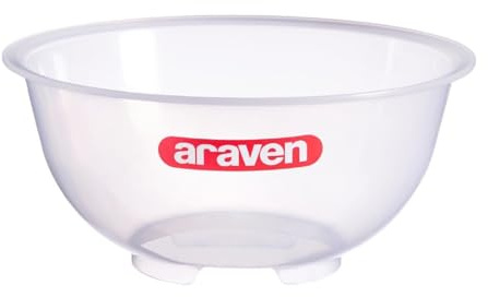 Araven Polypropylene Mixing Bowl Transparent - 11Ltr