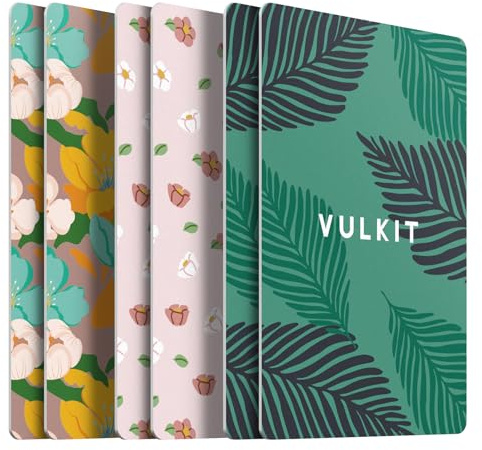 VULKIT Cartes de blocage RFID, bloqueur de cartes RFID fin et protecteur de carte NFC sans contact pour votre portefeuille et passeport pour voyage, extérieur, Combo, Mignon