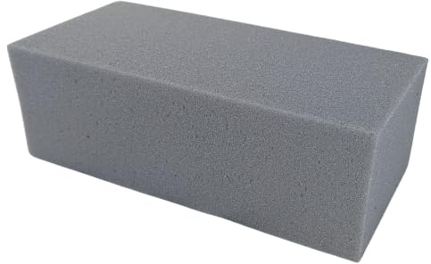 Floral Foam Bricks 23x11x8cm - Wet or Dry, Florist Grade - For Stunning Fresh & Artificial Flower Arrangements (Dry Foam, 1)