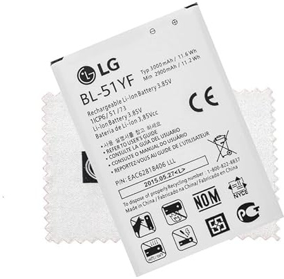 Original Akku für BL-51YF für LG G4 mit Reinigungstuch Shlok