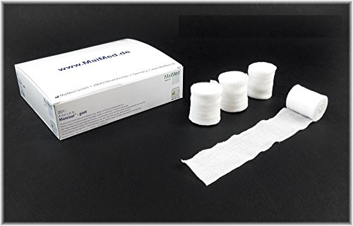 40x elastische Fixierbinden 4cm Breit / 4 Meter max. Länge Fixierbinde/elastische Mullbinden/Mullfixierbinde