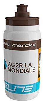 Elite AG2R 2020 - Borraccia unisex, 550 ml, colore: Bianco/Marrone