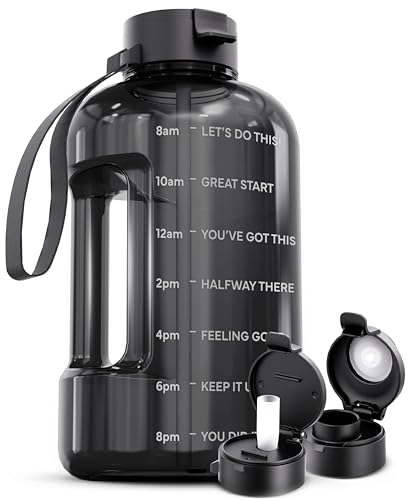 AQUAFIT 1 Gallon Water Bottle with Motivational Quotes