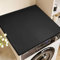 Couvercles supérieurs pour machine à laver et sèche-linge - 59,9 x 59,9 cm - Plan de travail - Tapis en caoutchouc silicone - Couvercle pour machine à laver et sèche-linge - Noir - 578 g