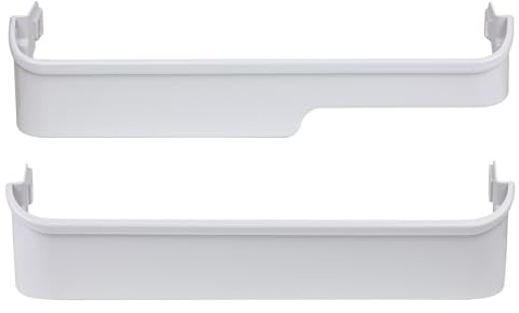 240337901 (MIDDLE) and 240338101 (BOTTOM) Door Shelf Bin Racks Compatible with Frigidaire or Kenmore Refrigerator