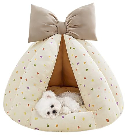 Casa de Dormir para Gatos en Forma de – Cueva privada cómoda para Gatos para Uso en Interiores, Aislante y silencioso | Lugar de Descanso Relajado para Dormitorio,