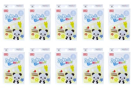 Daiso Japan - Soft Clay. 10 Set White