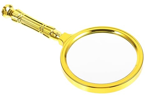 Portative Plaquée Or Mira Royal Détective Portable Petits Outils pour Enfants Miroir Grossissant De Poche Dispositif De De Poche Loupes De Poche en Verre