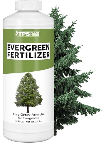 Evergreen Tree Fertilizer – Liquid Plant Food for Rich Green Needles, Stronger Roots & Healthy Year-Round Growth, 32 oz