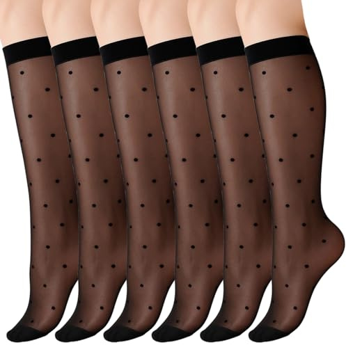 FdcLixuvol Lot de 3 paires de chaussettes fines 15 deniers pour femme, transparentes, noires, indéchirables, sans pression, pour fête, occasion spéciale ou vie quotidienne (taille unique)