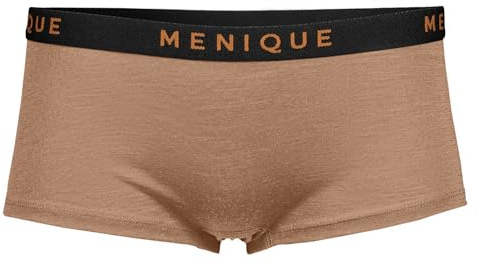 menique Boxer pour femme 100 % laine mérinos - Doux et respirant - Boxer anti-frottements - Couverture complète pour un usage quotidien et sous une robe