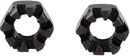 AB Tools 3/4 BSF slitsade slott mutter släpvagn hjulnav Castellated nav lager 2-pack