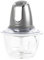 Salter EK3264COSVDEEU10 Cosmos Hachoir électrique en verre - 1.2L, lames en acier inoxydable, design amovible, idéal pour les légumes, les fruits et les noix, 2 vitesses et fonction turbo, 500W