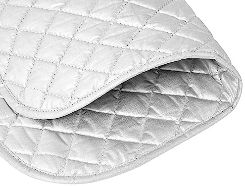 JoboJi Telo per Stirare sul Tavolo Copriasse da Stiro 80x140cm 60x120cm Tappeto da Stiro da Tavolo per Una Comoda Stiratura a casa & Viaggio, Telo Stiro Universale(48x85cm/19x33.5in)