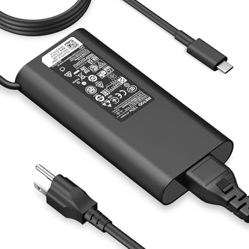 Charger Compatible with Dell Laptop Computer 130W 90W 65W 45W USB C Fast Power Adapter