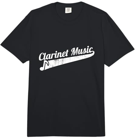 Clarinet Music Clarinet Enthusiast (passionné de Clarinette) Comfort Colors Adult Heavyweight T-Shirt