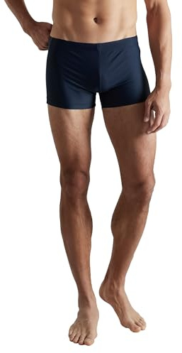 Ceceba Herren Bade-Pants, Schwimmhose, Badehose - Polyester, Elastan, Single Jersey, blau, Uni 4XL