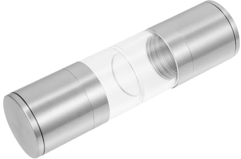 DECHOUS Stainless Steel Pepper Mill Spices Grinder Manual Pepper Bottle for Kitchen