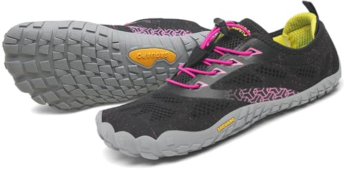 SAGUARO Barefoot Zapatillas de Trail Running Minimalistas Zapatillas de Deporte Exterior Interior Zapatos de Deportes Acuaticos,Unisex-Adulto