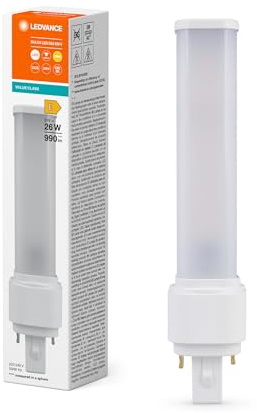 LEDVANCE Dulux-D LED 9W - 830 Warmweiß | Ersatz Für 26W