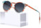 Carfia Polarizadas Gafas de Sol Mujer Redondo, 100% de Protección UV Montura de Acetato CA5288C