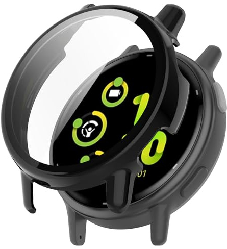 SHEAWA Klockskyddsfodral filmfodral allt-i-ett skyddsfodral för Garmin vivoActive 5/Garmin Active 5 klocktillbehör