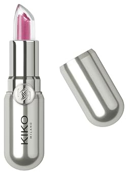 KIKO Milano Secret Oil Core Lip Balm 01, Bálsamo Labial Nutritivo Con Corazón De Aceite Brillante