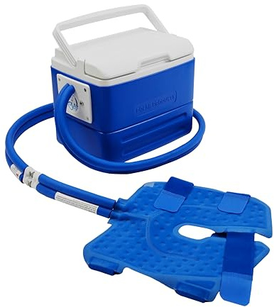 Polar Active Ice 3.0 | 9 QT Cold Therapy Ice Machine | Programmable Timer | Knee & Joint Pad | Cryotherapy Pain Relief System | Ace Bandage Style Compression