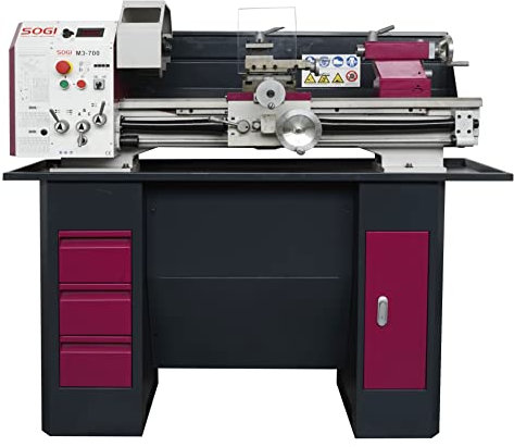SOGI M3-700 Torno paralelo para metales - Motor Brushless 230V - Semi-Norton 300x700mm
