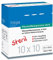 Höga Compresse in tessuto non tessuto sterile, 10 cm x 10 cm, 4 volte per la cura esterna delle ferite, molto assorbente, delicato sulla pelle, particolarmente morbido, 25 x 2 pezzi, 30 g/m², piccolo,