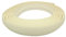 Flex Line 40mm PVC Flexible Flooring Transition Profile Door Threshold - White, 3.0m